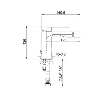 GRIFO DE BIDÉ GOLD - Imagen 2